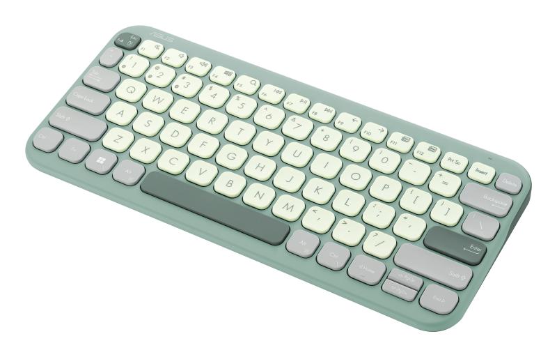 Tastatura wireless ASUS KW100, Culoare: Green Tea Latte, Greutate: 0.374 - imagine 9