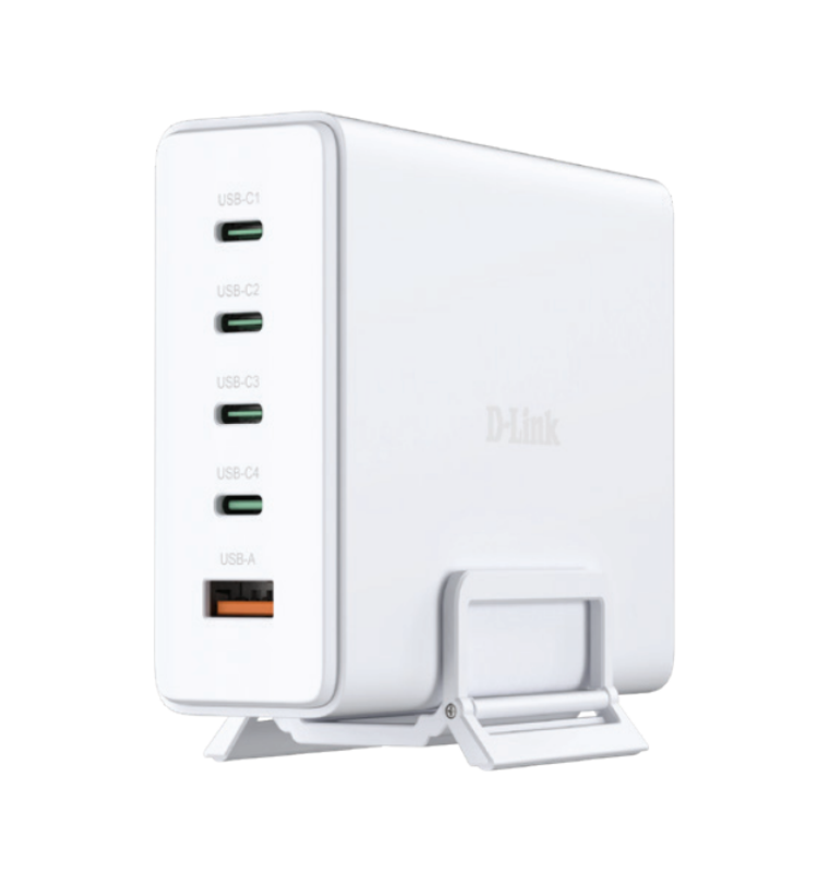Incarcator Retea D-Link 240W GaN Charger, peste 81W, 4 porturi,