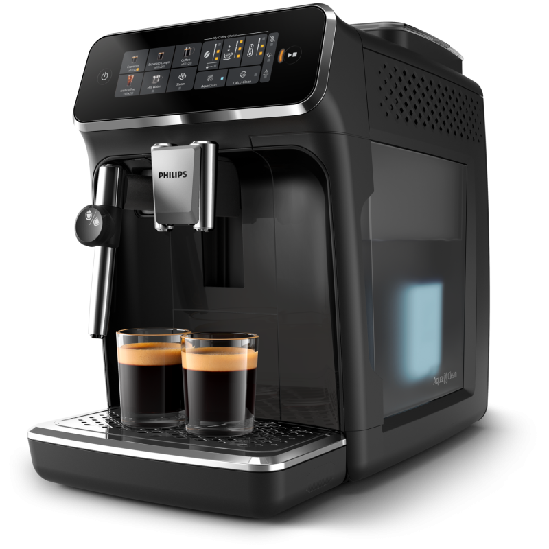 Espressor automat Philips EP3321/40, 230W, 1.8 L, AquaClean, Touchscreen, Negru