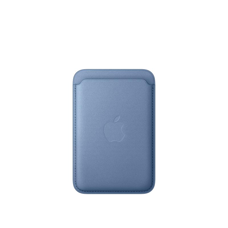 iPhone FineWoven Wallet with MagSafe – Wildflower Blue