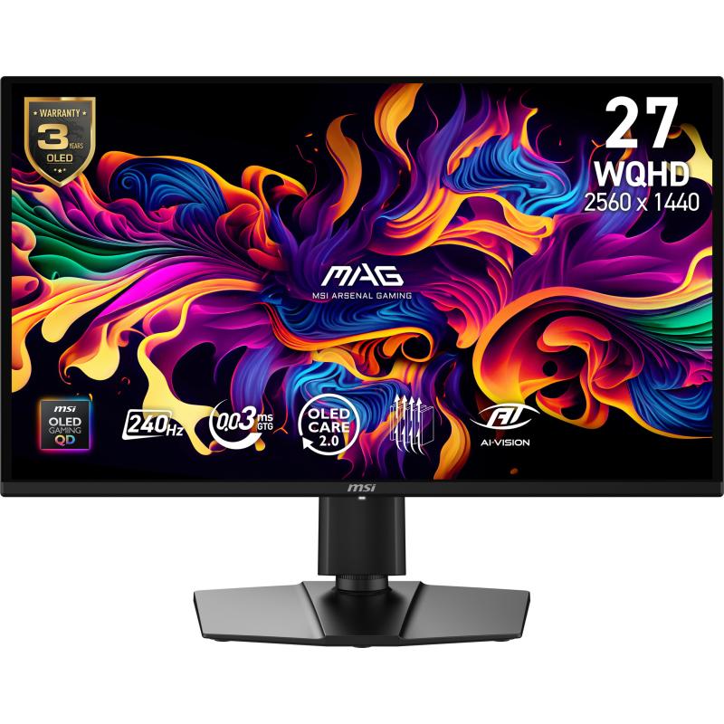 Monitor Gaming MSI MAG 274QP QD-OLED X24, 26.5", 2560 x