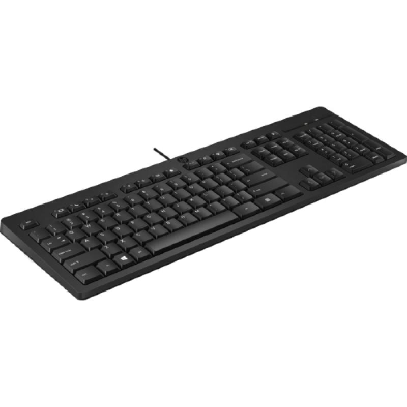 Tastatura HP 125 G2, USB, Negru