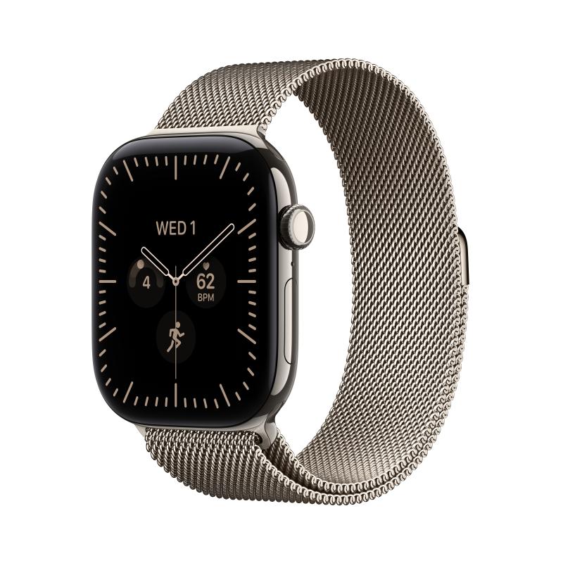 Apple Watch Series 12 GPS + Cellular 42mm Natural Titanium