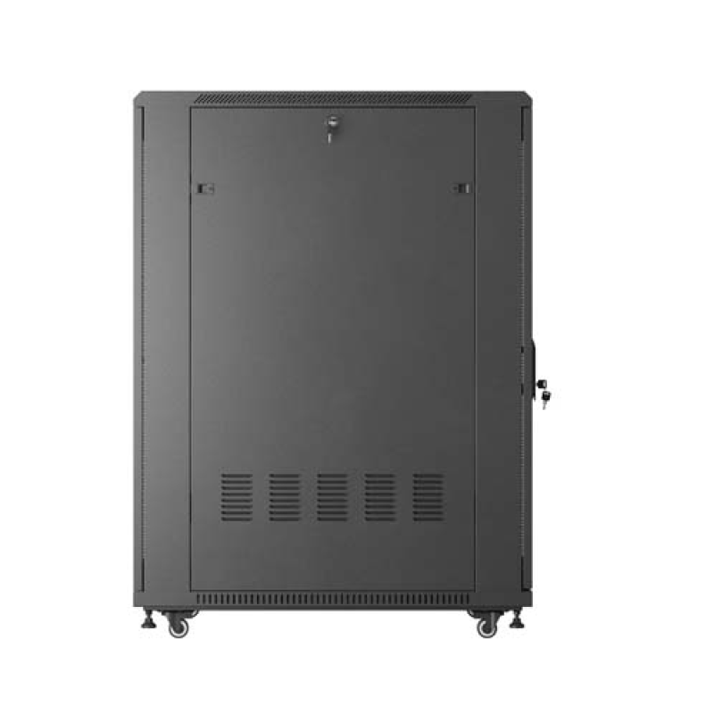 Dulap rack 19" perete 27U/600X1000 (FLAT PACK) WITH MESH DOOR,