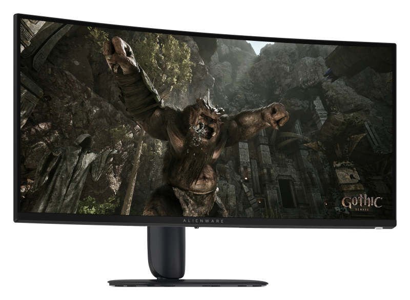 Monitor Commercial Alienware AW3426DWM, 34", 3440 x 1440 pixeli, Black,