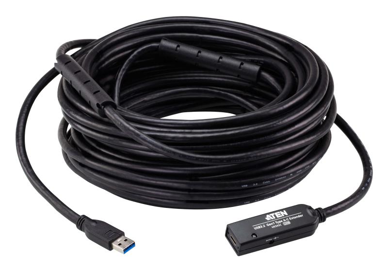 Extender ATEN UE332C-AT-G. Lungime cablu: 20 m. Conector 1: USB