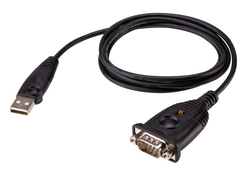 Adapto ATEN UC232AF. Conector 1: USB Type-A, Conector 2: RS-232,