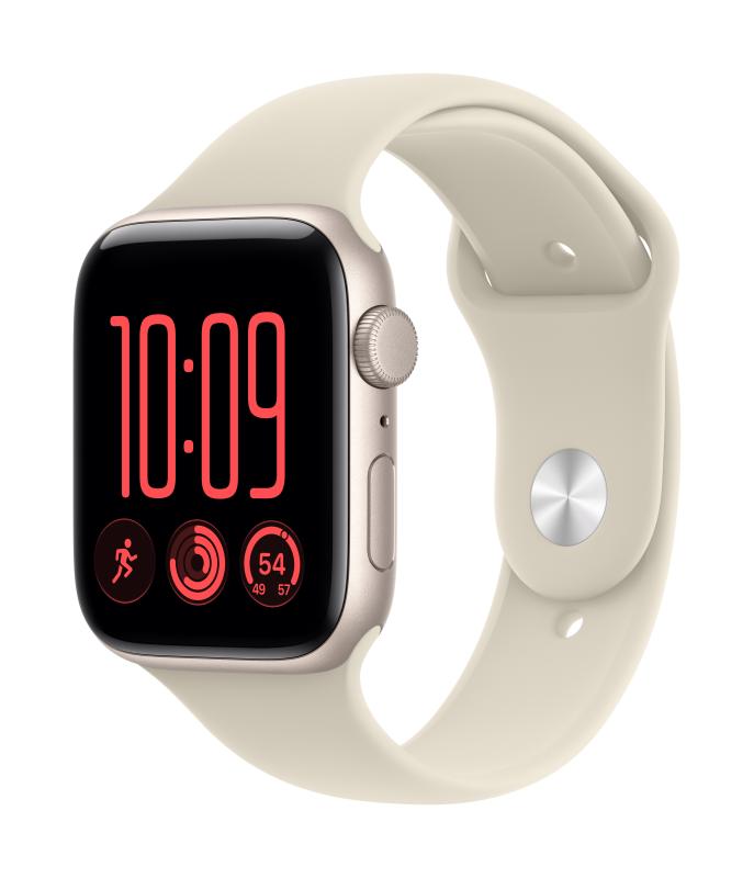 Apple Watch SE 3 GPS 44mm Starlight Aluminium Case with
