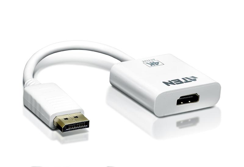 Adaptor ATEN VC986-AT. Conector 1: DisplayPort, Conector 2: HDMI, Conector