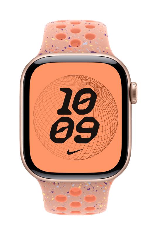 Apple Watch 42mm Alpenglow Pink Nike Sport Band - M/L