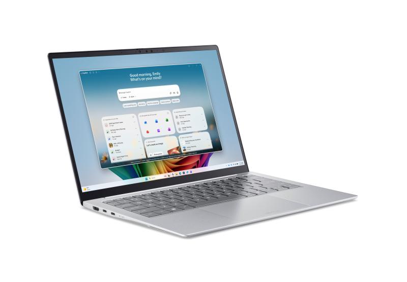 Laptop Consumer Acer Swift Edge 14 AI, cu procesor Intel