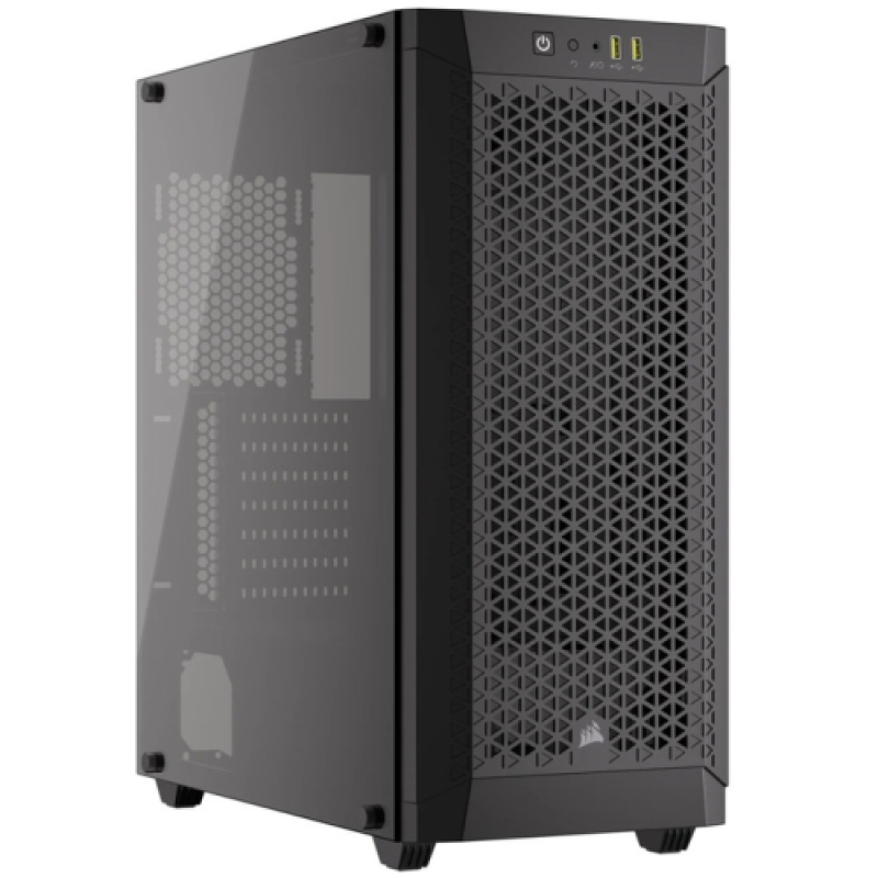 Carcasa CORSAIR 480T Airflow, RGB, Mid Tower, Black