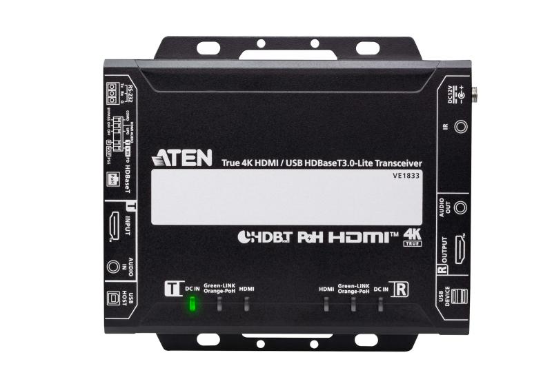 Video Extender Aten 4K HDMI/USB HDBaseT; Tipul: Emițător & receiver
