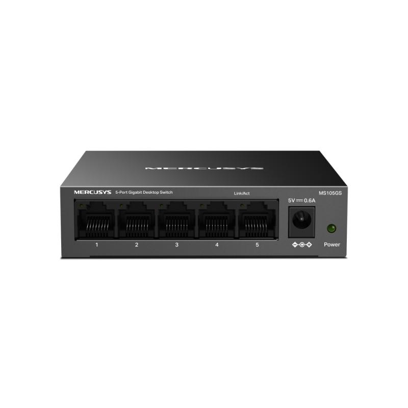 Switch Mercusys 5-Port Gigabit Desktop Switch, Gigabit, 5 porturi