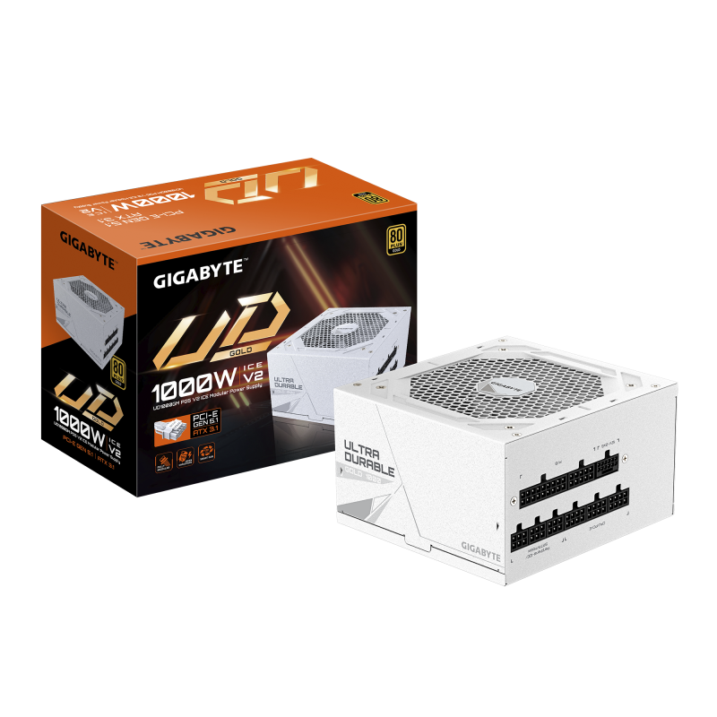 Sursa GIGABYTE UD1000GM PG5 V2 ICE, 80+ Gold, 1000W