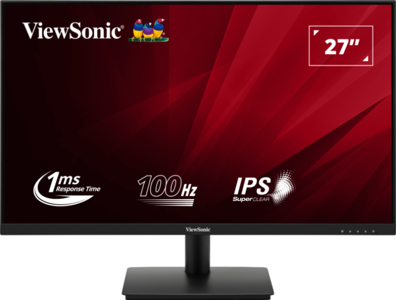 Monitor Consumer ViewSonic VA270-H, 27", 1920x1080 pixeli, Black, 2 ani