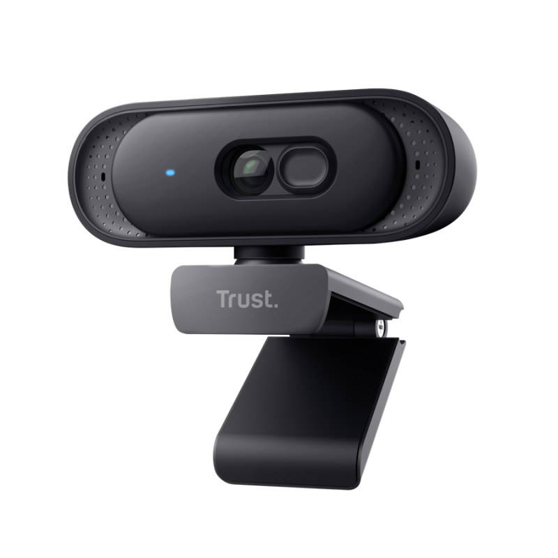 Camera Web Trust Tomar, rezolutie video 2K, USB 2.0, Negru