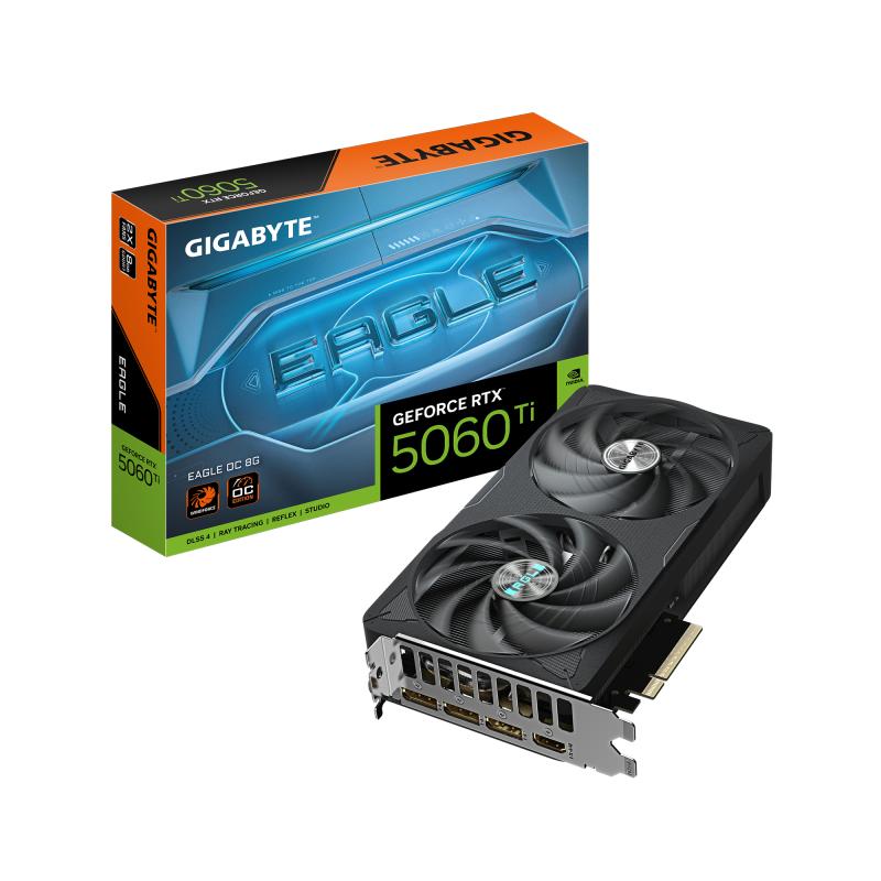 Placa Video GIGABYTE GEFORCE RTX 5060 TI EAGLE OC 8GB - imagine 3