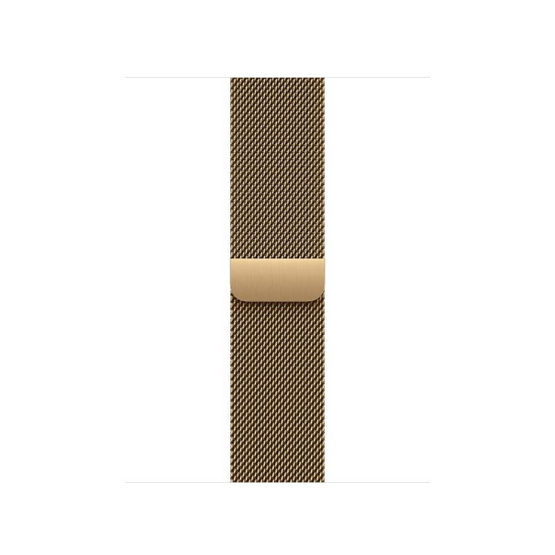 Curea pentru Apple Watch 42mm Radiant Gold Milanese Loop