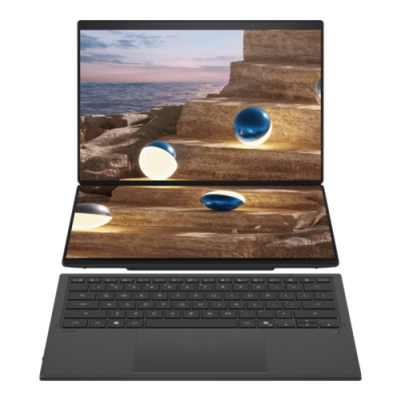 Laptop Consumer ASUS Zenbook DUO, cu procesor Intel Core Ultra