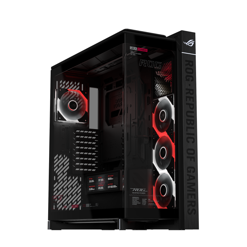 Carcasa ASUS ROG CRONOX GR801 CURVE TG ARGB, Mid Tower,