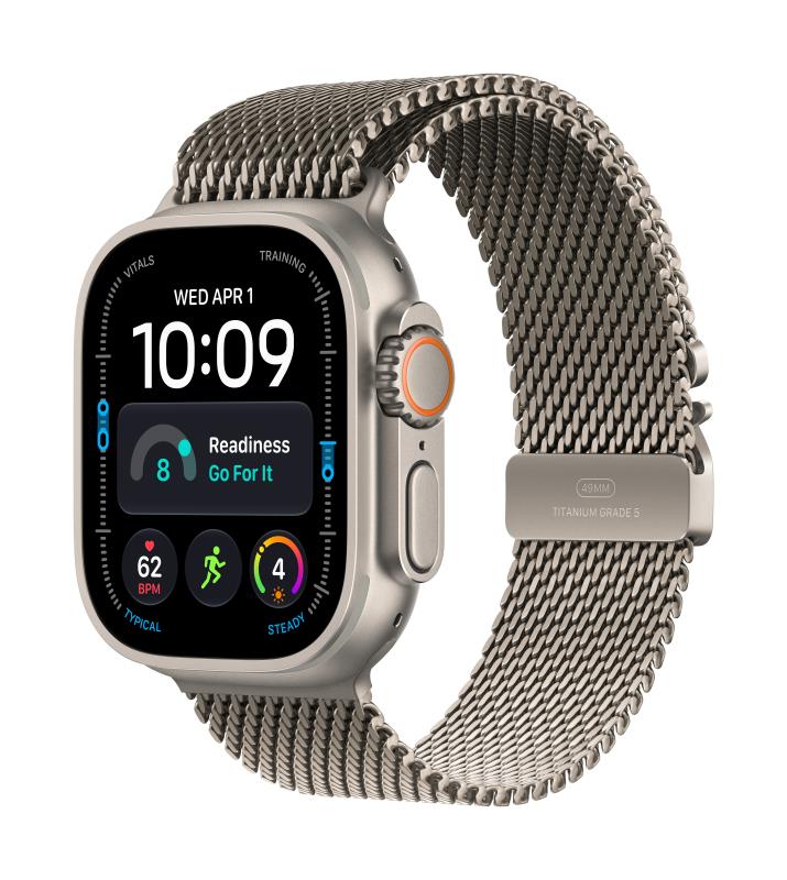 Apple Watch Ultra 4 GPS + Cellular 49mm Natural Titanium