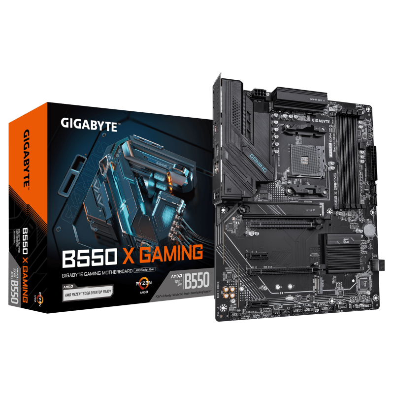 Placa de baza Gigabyte B550 X Gaming, Socket AM4, DDR4,