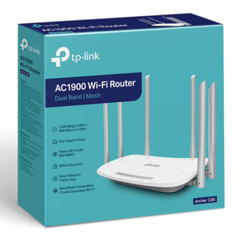 Router wireless TP-LINK Archer C86, WIFI 5, Dual Band