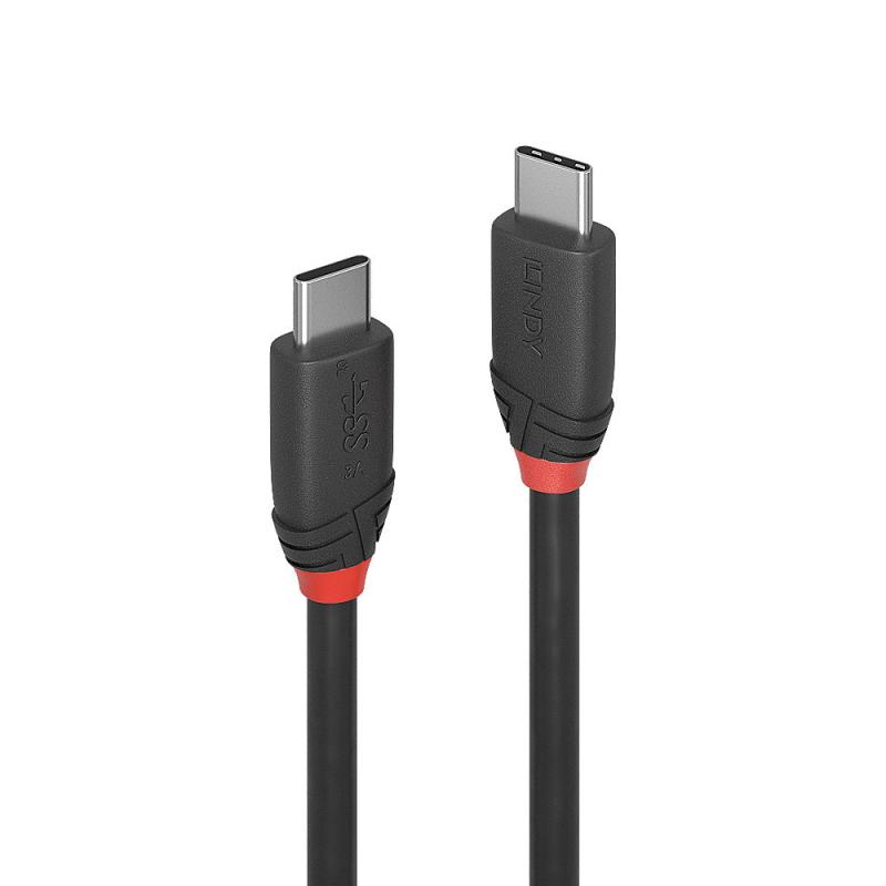 Cablu Lindy 1.5m USB 3.2 Type C, lungime 1.5m, Supported
