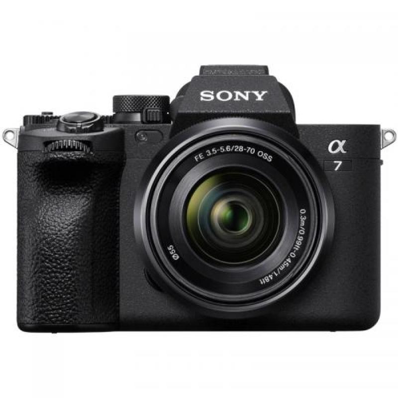Aparat foto Mirrorless Sony Alpha A7IV, 33MP, Full-Frame, Negru +