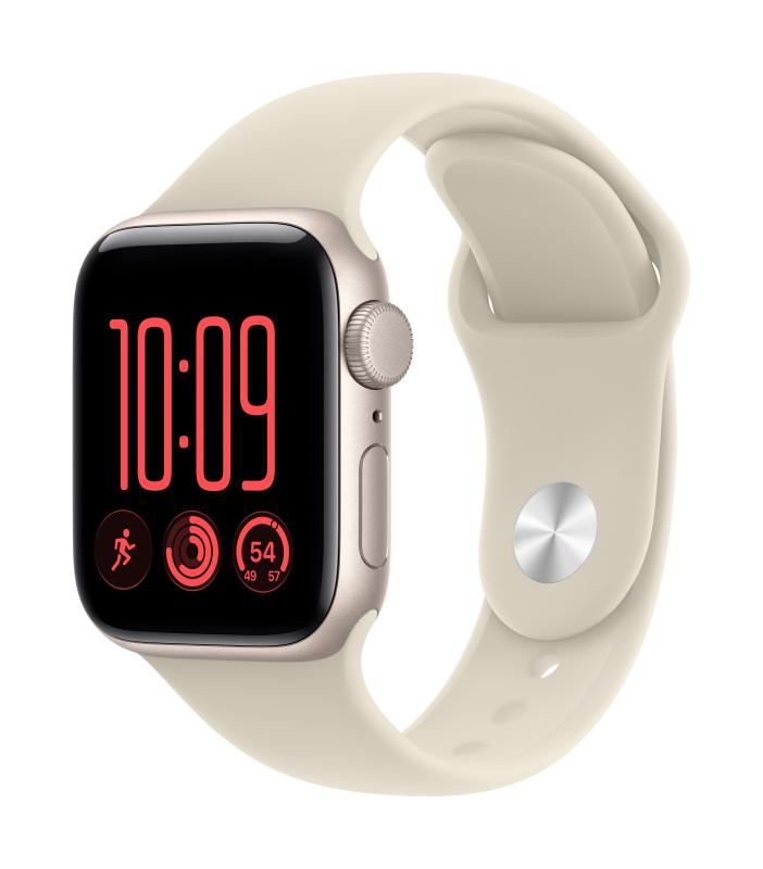 Apple Watch SE 3 GPS 40mm Starlight Aluminium Case with