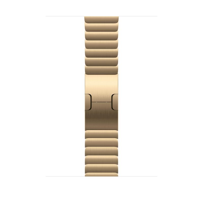 Curea pentru Apple Watch 46mm Radiant Gold Link Bracelet