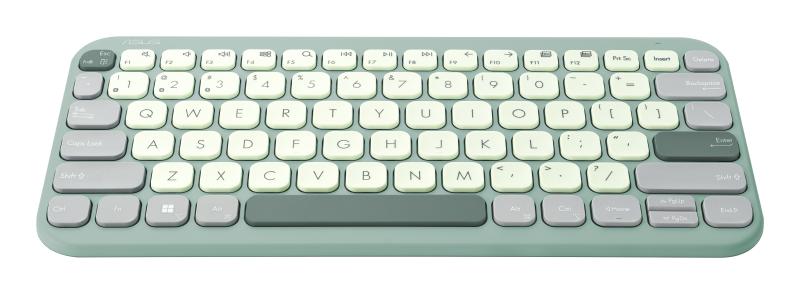 Tastatura wireless ASUS KW100, Culoare: Green Tea Latte, Greutate: 0.374 - imagine 5