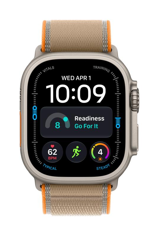 Apple Watch Ultra 4 GPS + Cellular 49mm Natural Titanium