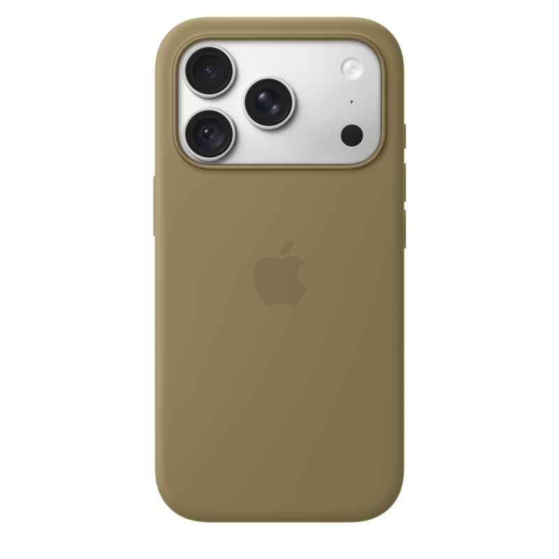 iPhone 18 Pro Silicone Case with MagSafe - Olive