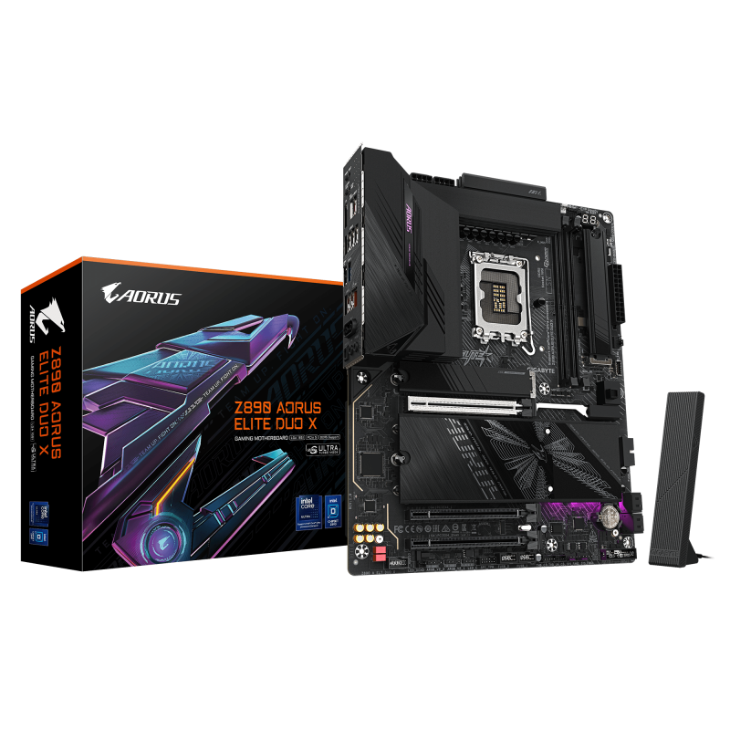 Placa de baza Gigabyte Z890 AORUS ELITE DUO X, LGA