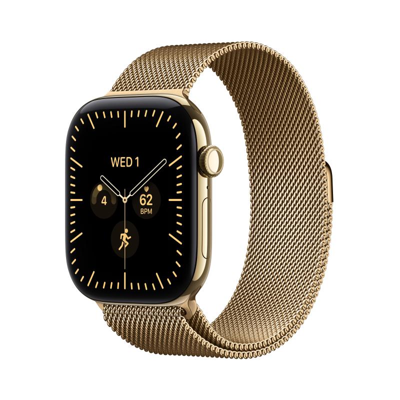 Apple Watch Series 12 GPS + Cellular 46mm Radiant Gold
