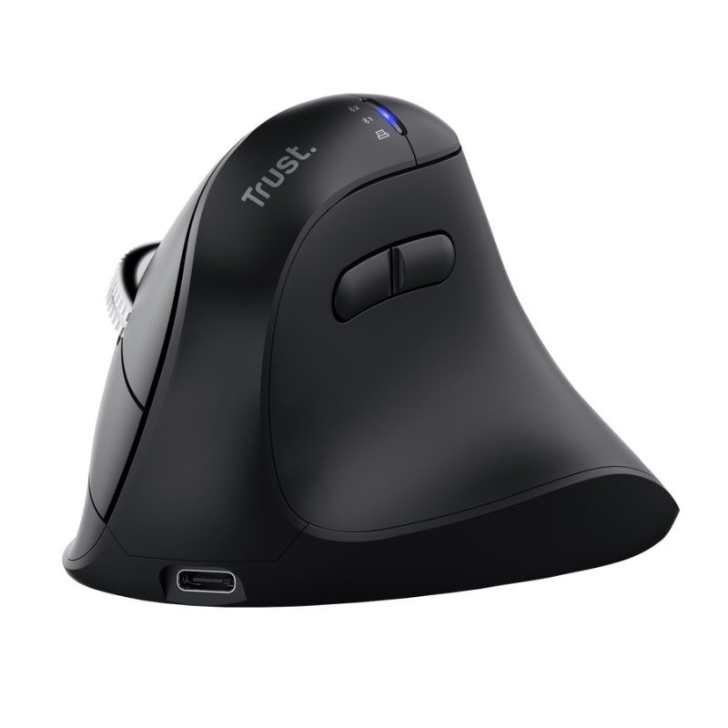 Mouse Wireless Trust Vyran, 4800 DPI, Negru