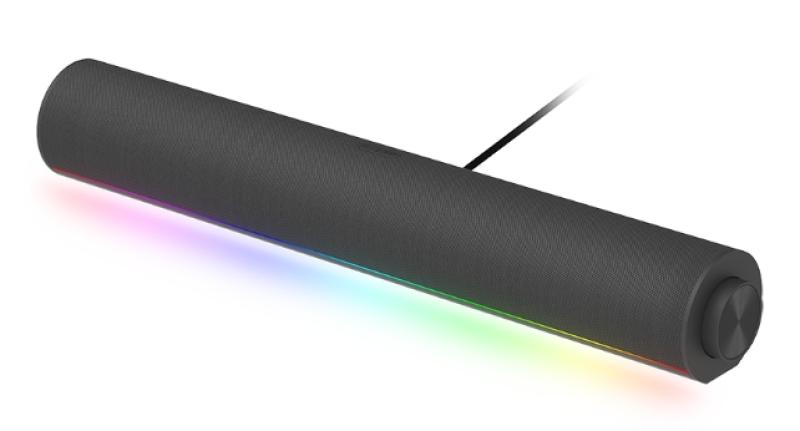 Soundbar Xiaomi Desktop Speaker QBH4276GL, Bluetooth, Stereo, Lumini RGB, Microfon