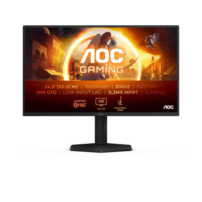Monitor AOC 24.5" 25G4SXU, Diagonal (inch): 24.5, Diagonal (cm): 62.2, - imagine 3