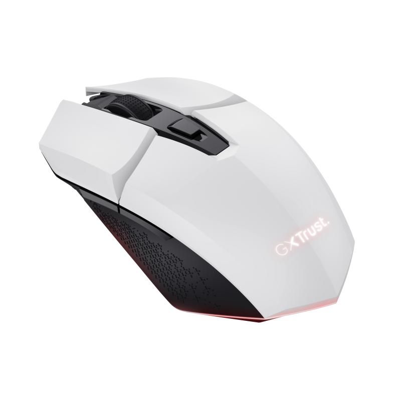 Mouse Trust GXT110W Felox cu fir,  4800 DPI, alb - imagine 9