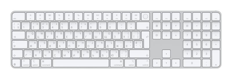 Magic Keyboard with Touch ID and Numeric Keypad for Mac - imagine 3