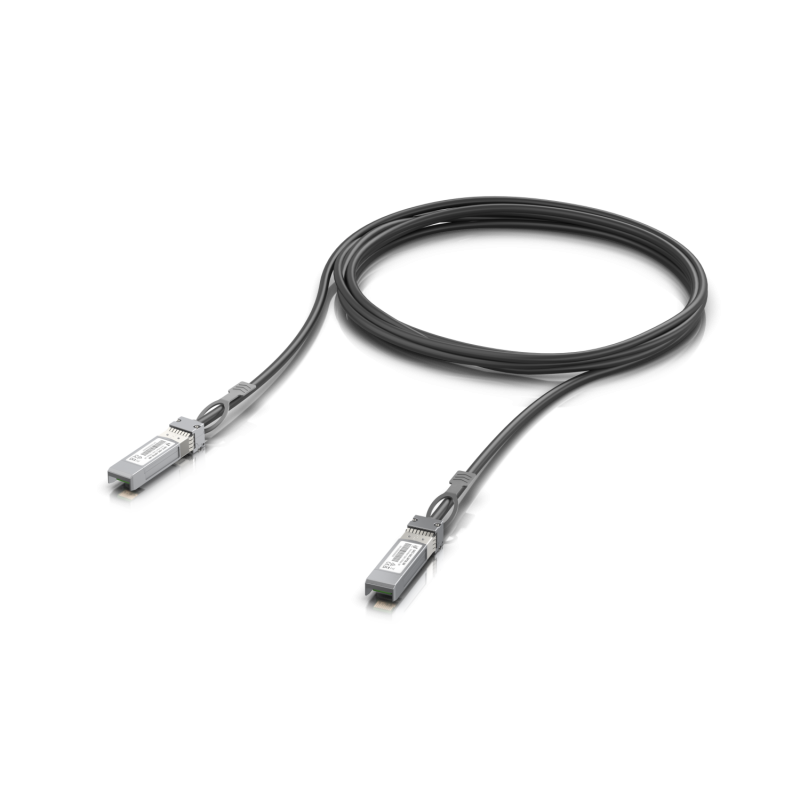 Cablu Ubiquiti UACC-DAC-SFP28-3M, SFP28/SFP28, 3 m, Negru