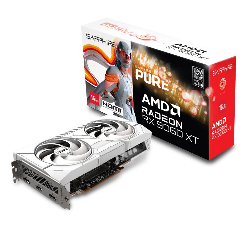 Placa Video SAPPHIRE PURE AMD RADEON RX 9060 XT 16GB - imagine 8