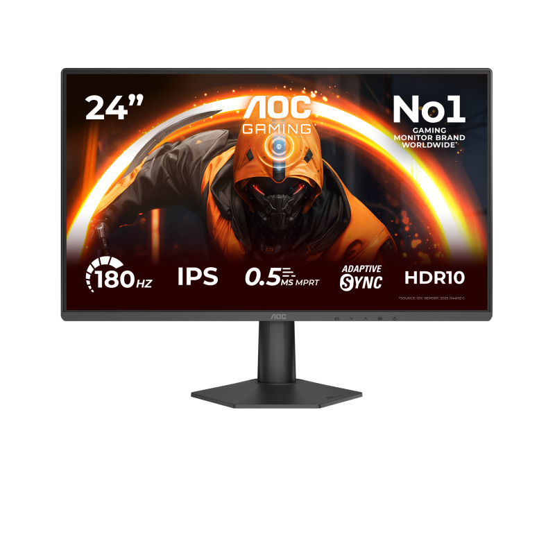 Monitor Gaming AOC 24G50F, 23.8", 1920 x 1080 pixeli, Black,