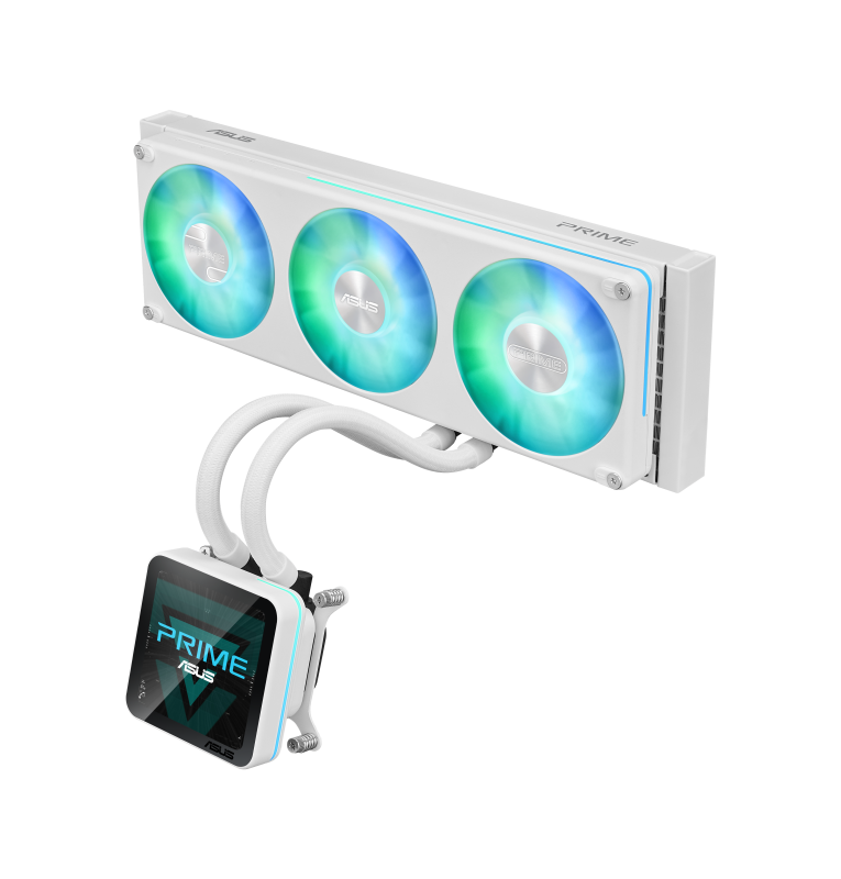 Cooler Procesor ASUS PRIME SLC II 360 ARGB LCD WHT,