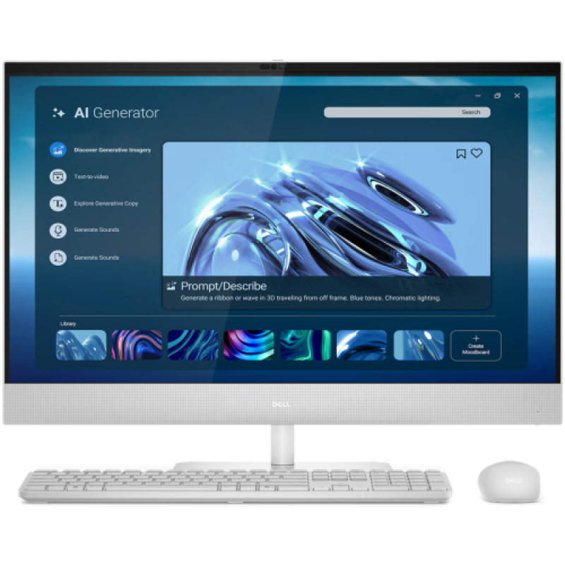All-in-One Consumer Dell Pro 27 EC27260 AIO cu procesor Intel