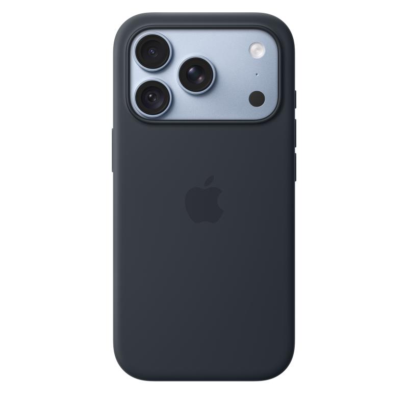 iPhone 18 Pro Silicone Case with MagSafe - Navy Blue