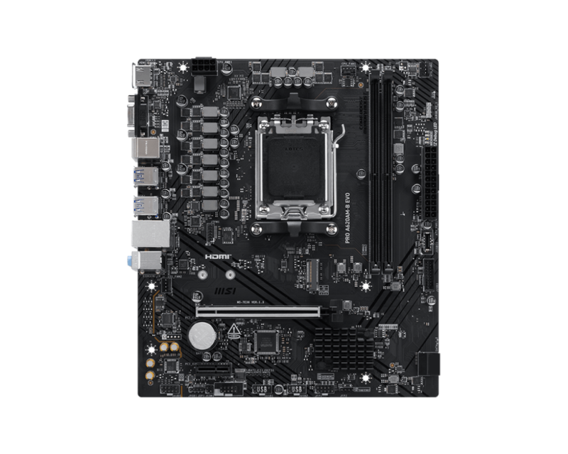 Placa de baza MSI PRO A620AM-B EVO, Socket AM5, DDR5,