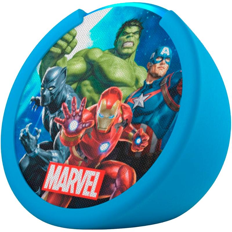 Amazon Echo Pop Kids Smart Speaker with Alexa – Marvel